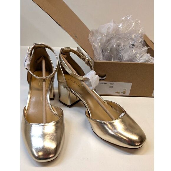 J Crew Ankle Strap Shoe, size 8 - Picture 3 of 6